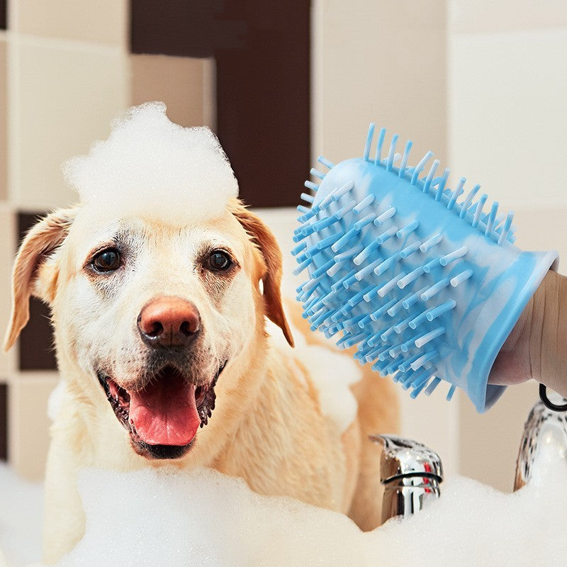 Pet Foot Cleaning Washer Brush Cup | Soft Silicone Paw Clean Bucket for Dogs