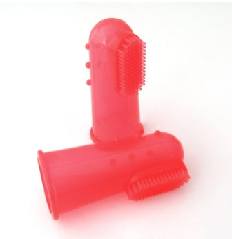 Gentle Pet Oral Care: Super Soft Finger Toothbrush for Dogs and Cats