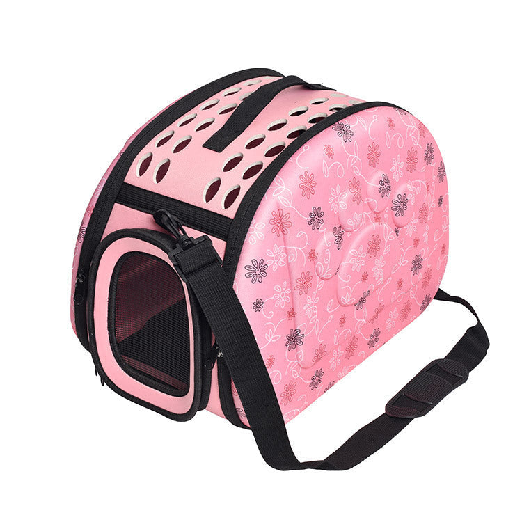 Large Dog & Cat Straddle Bag | Folding, Breathable Fashion Pet Backpack