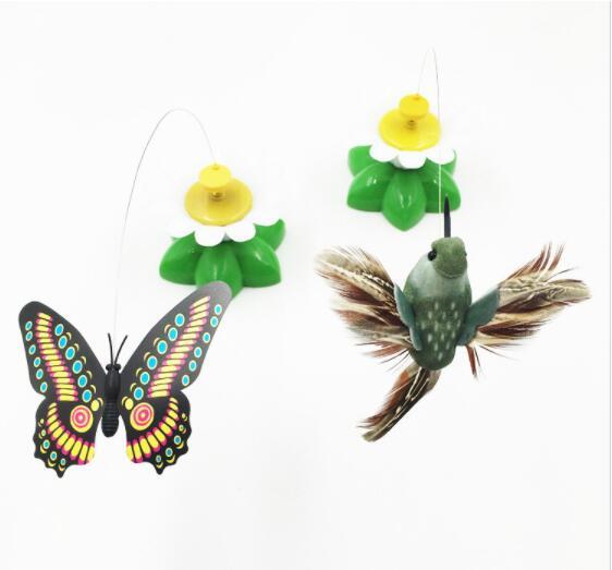 Electric Automatic Rotating Flower Cat Toy | Interactive Pet Teaser