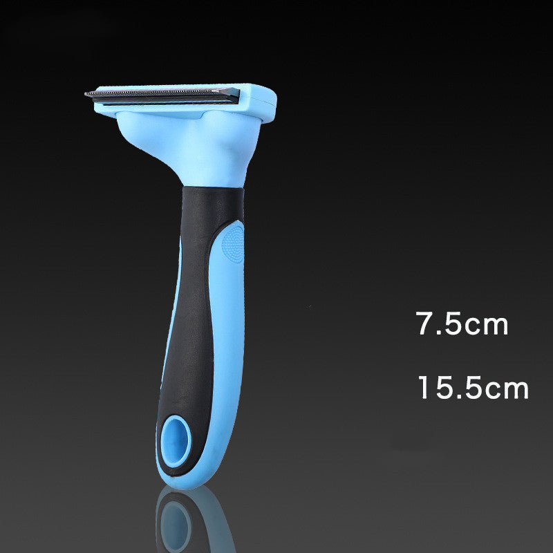 Pet Grooming Tool: Fine/Coarse Stainless Steel Comb for Dogs & Cats