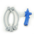 Space-Saving Pet Grooming Tool: One-Key Foldable Cleaning Hose for Bathing