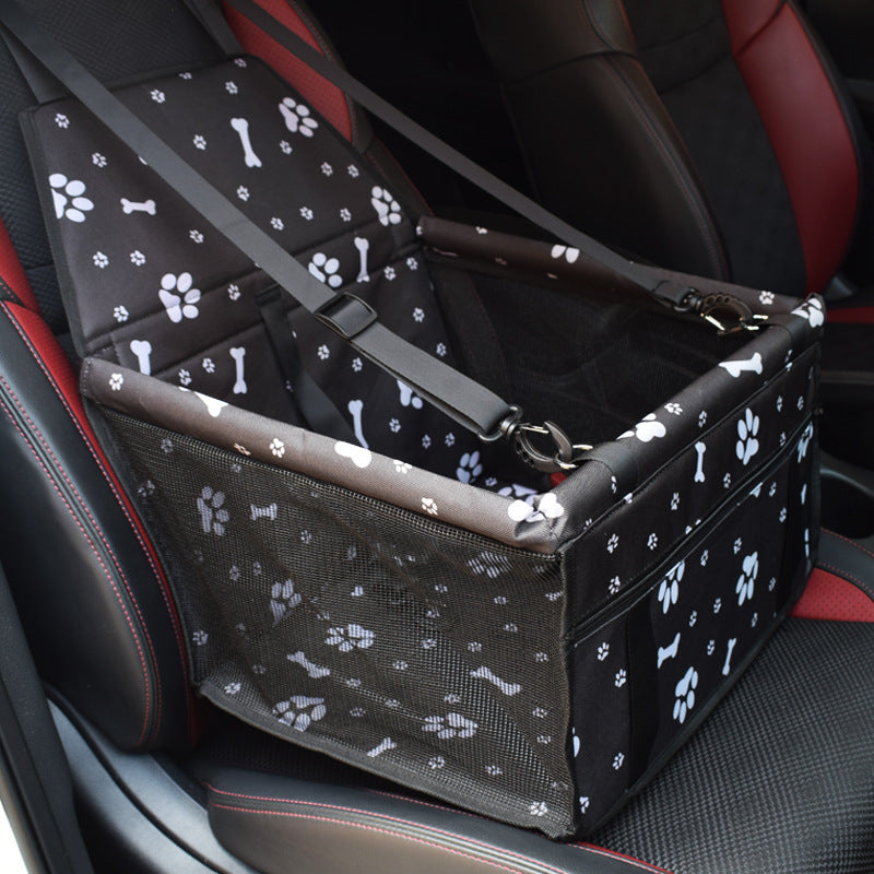 Heavy-Duty Mesh Pet Car Seat Bag | Double Layer Thickening Travel Mat