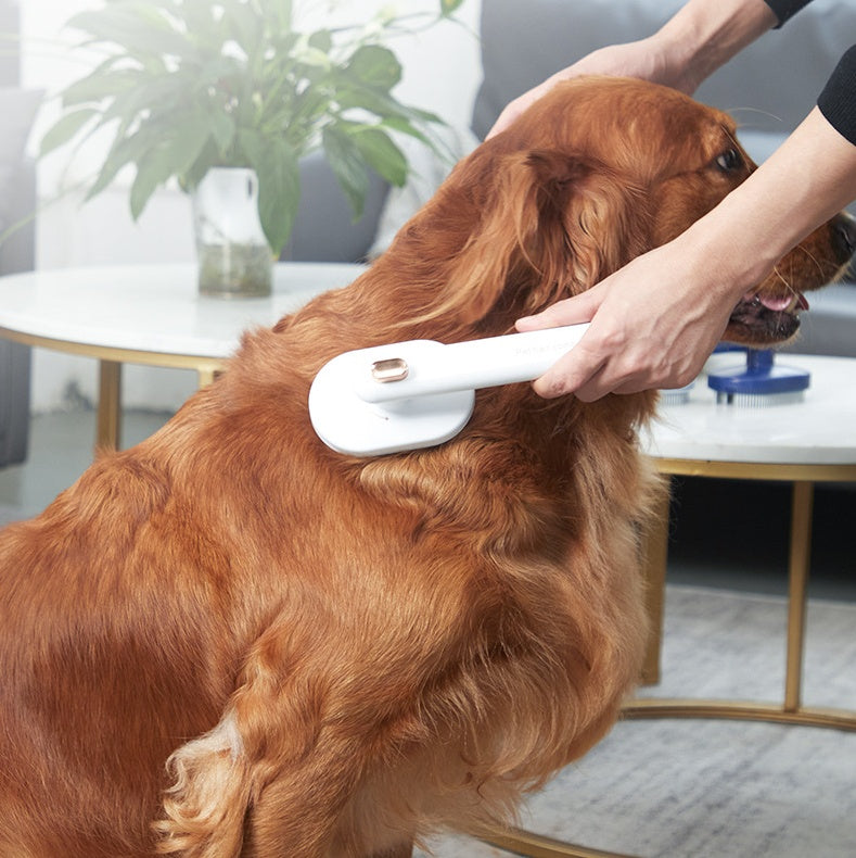 Pet Hair Removal Artifact Comb | Self-Cleaning Brush for Cat & Dog Floating Hair