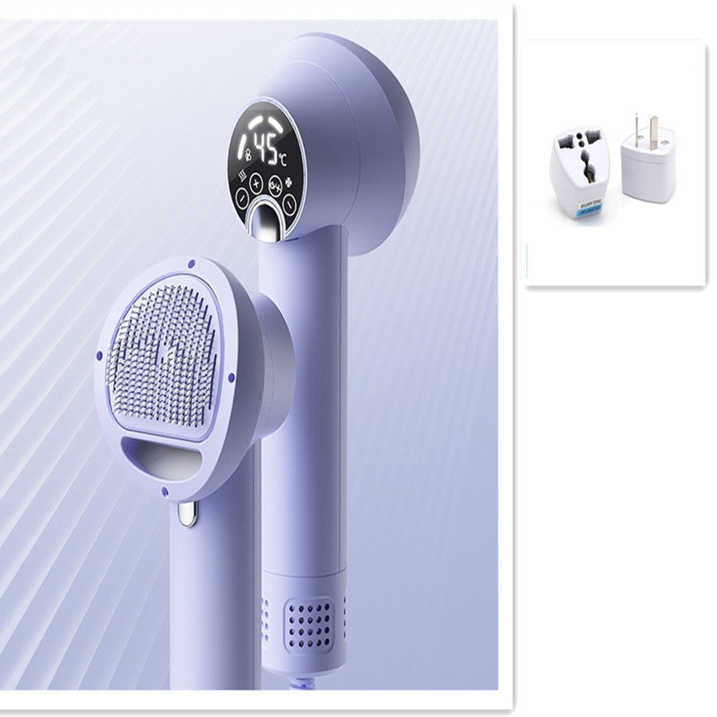 Smart Pet Hair Dryer & Comb | Silent, No-Harm Grooming Blower for Dogs & Cats