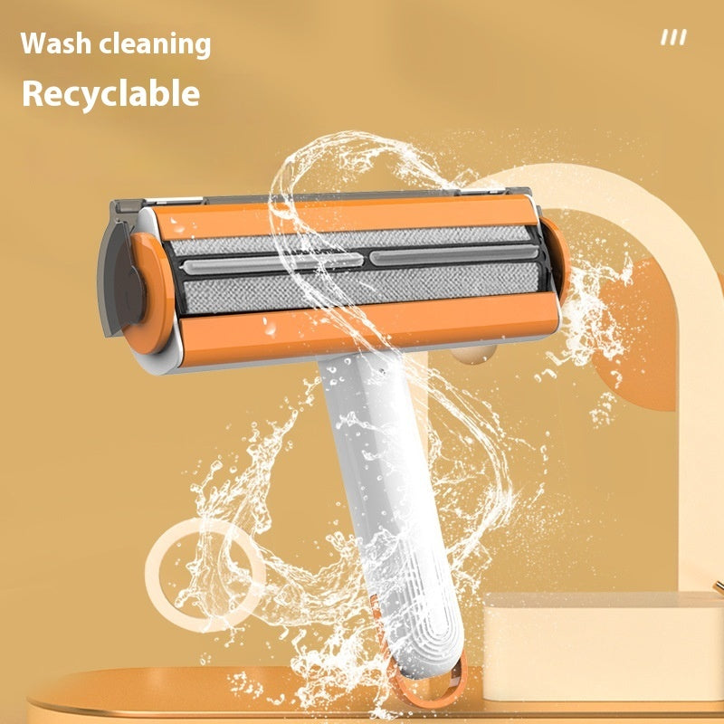 Multifunctional Pet Supplies: Washable 2-in-1 Hair Removal Roller Brush for Fur