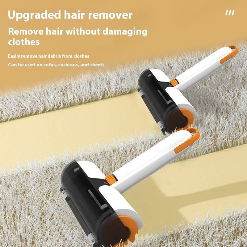 Multifunctional Pet Supplies: Washable 2-in-1 Hair Removal Roller Brush for Fur