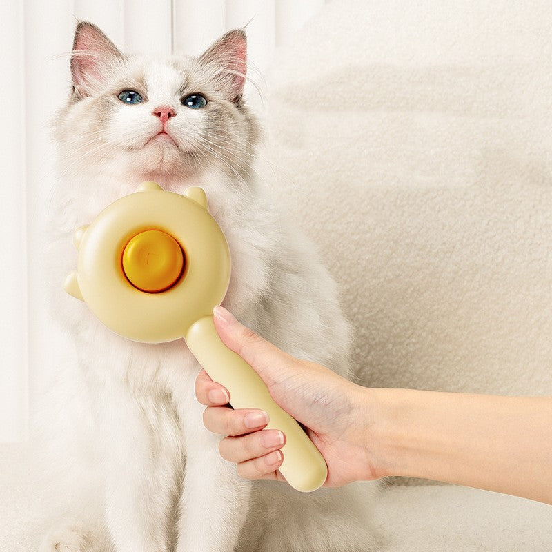 Pet Magic Comb: Hair Removal Brush, Massage Tool & Cat Scratcher Supplies