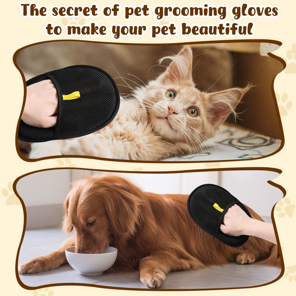 Double-Sided Pet Hair Removal Gloves